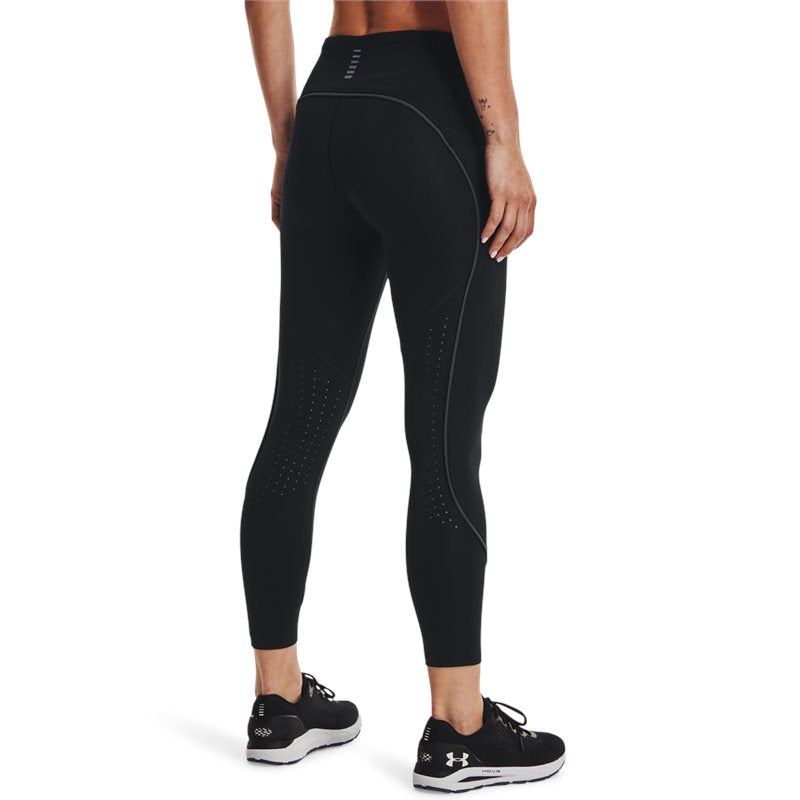 Under Armour Fly Fast Perf 7/8 Running Tights - Womens - Black/Jet Grey/Reflective