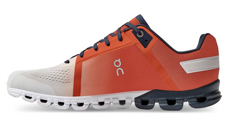 On Cloudflow Running Shoes - Mens - Rust/Eclipse