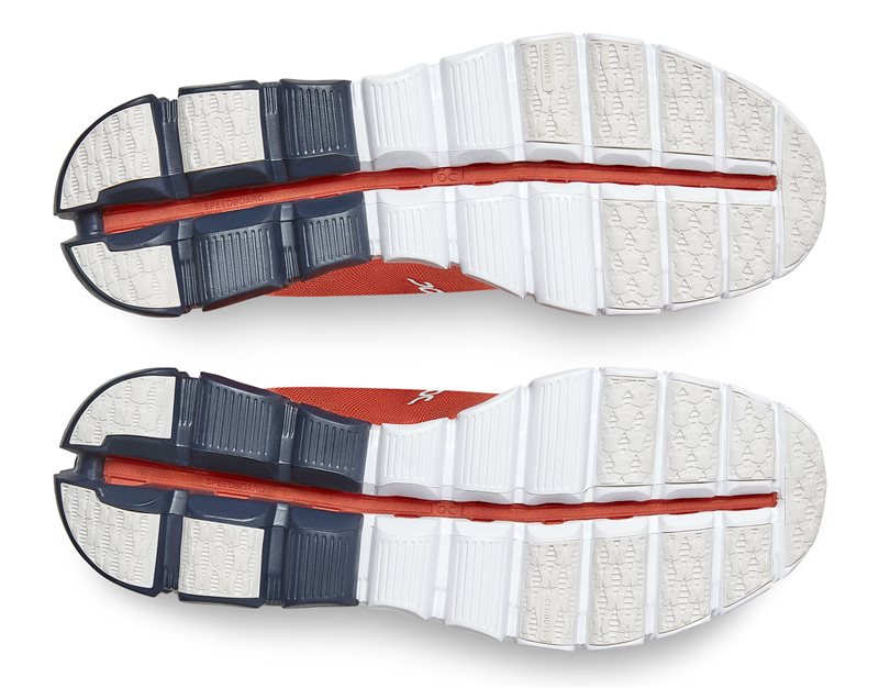 On Cloudflow Running Shoes - Mens - Rust/Eclipse