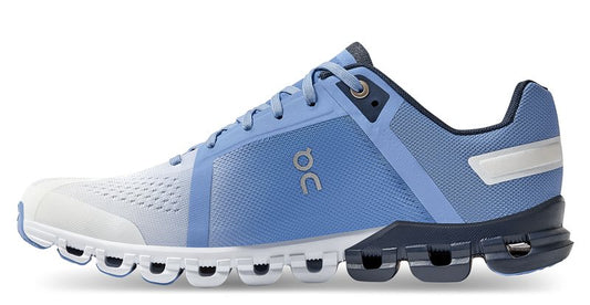 On Cloudflow Running Shoes - Womens - Marina/White
