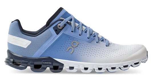 On Cloudflow Running Shoes - Womens - Marina/White