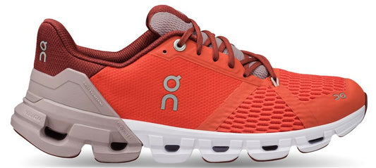 On Cloudflyer Running Shoes - Womens - Flare/Quartz