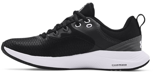 Under Armour Charged Breathe TR 3 Training Shoes - Womens - Black/White/Black