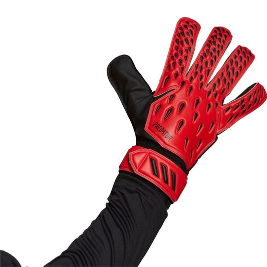 adidas Predator Training Goalkeeper Gloves - Adult - Red/Solar Red/Black