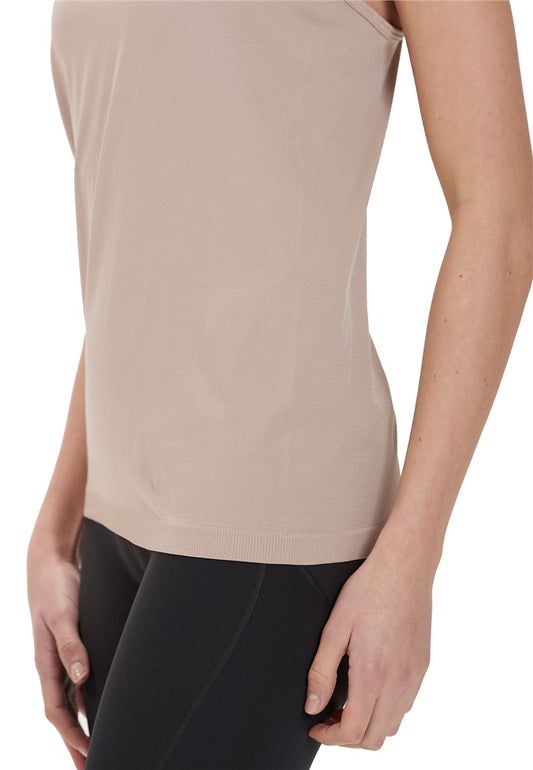 Athlecia Julee Loose Fit Seamless Tank Top - Womens - Rose Powder
