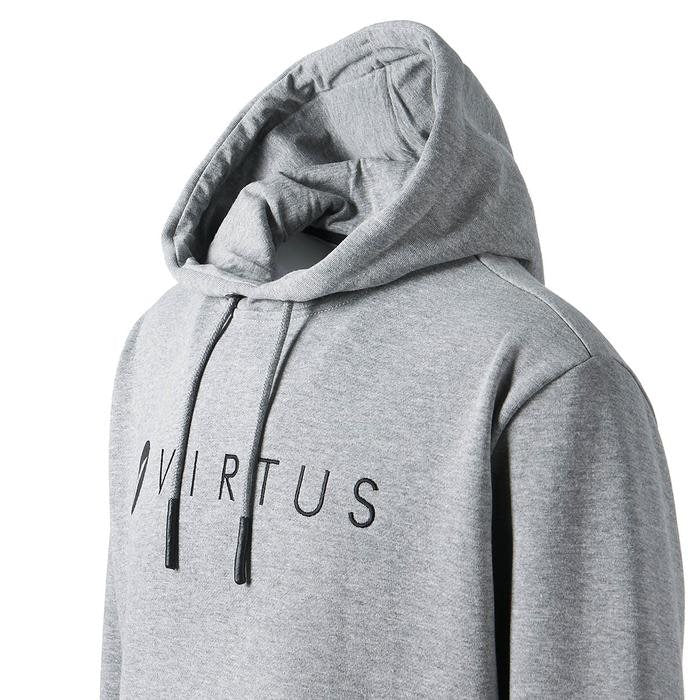 Virtus Mat V2 Hoodie - Mens - Mid Grey Melange