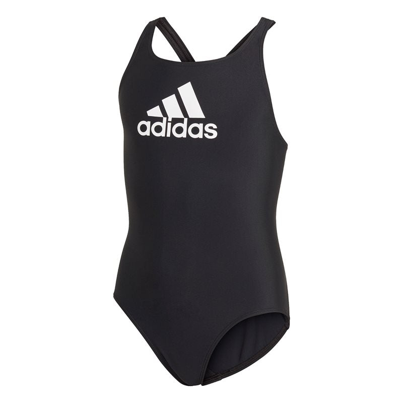 adidas Badge Of Sport Swimsuit - Girls - Black/White