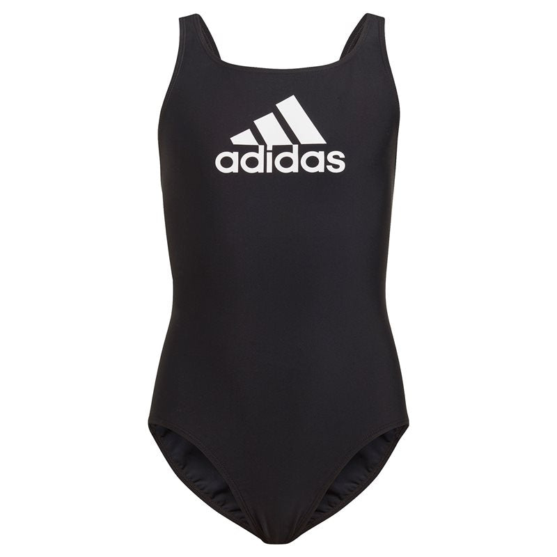 adidas Badge Of Sport Swimsuit - Girls - Black/White