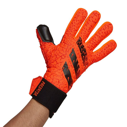 adidas Predator Competition Goalkeeper Gloves - Adult - Solar Red/Red/Black