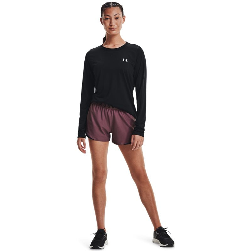 Under Armour Play Up 3.0 Training Shorts - Womens - Ash Plum/Black