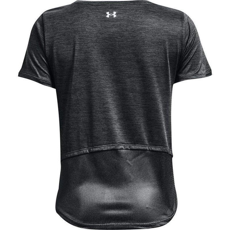 Under Armour Tech Vent Short Sleeve Training Tee - Womens - Black/White