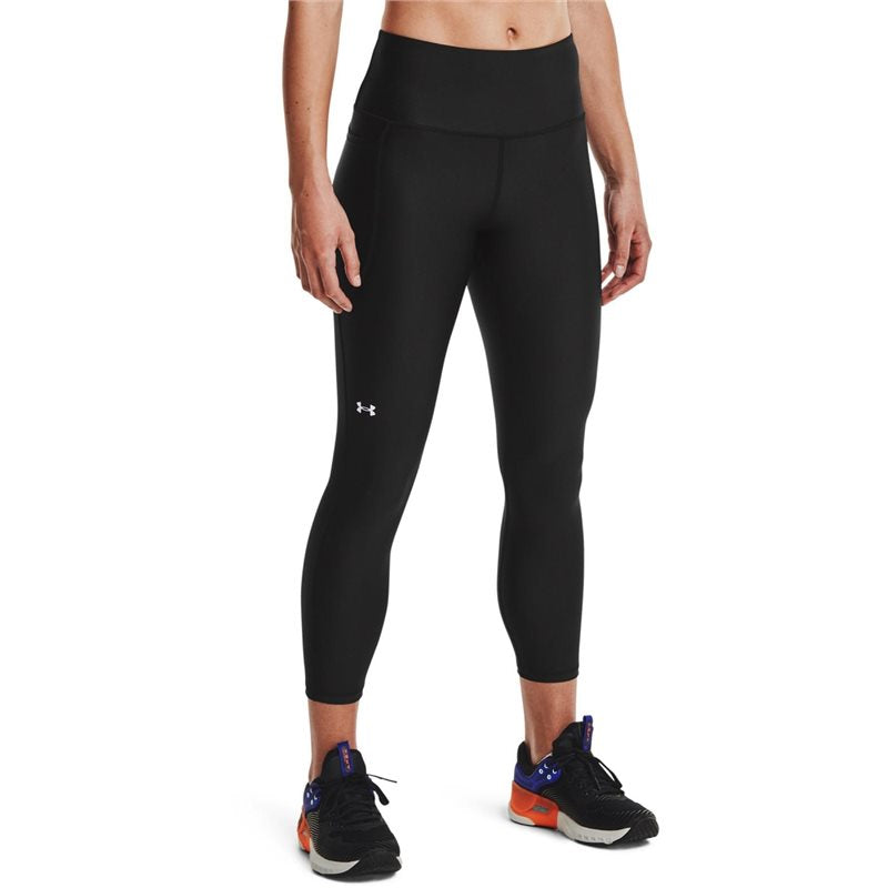 Under Armour HeatGear Armour Hi-Rise Ankle Leggings - Womens - Black/White