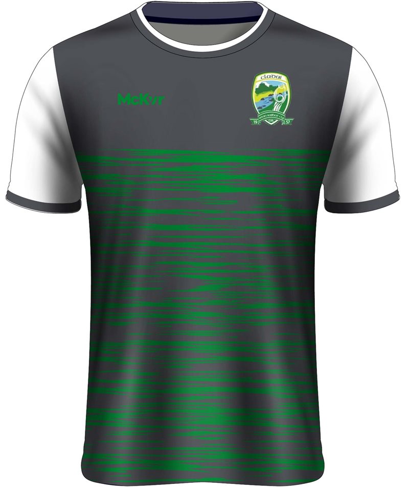 Mc Keever Clady GFC Training Jersey - Adult - Grey/White/Green