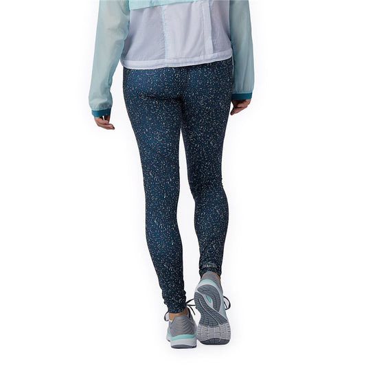 New Balance Printed Impact Running Tights - Womens - Mountain Teal