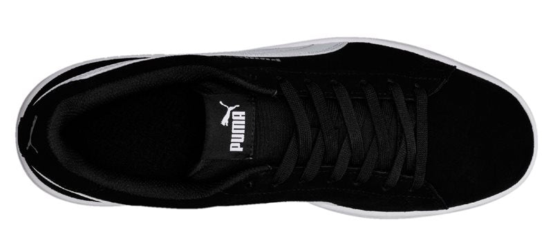 Puma Smash v2 Trainers - Mens - Black/White/Silver