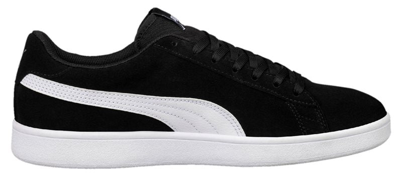 Puma Smash v2 Trainers - Mens - Black/White/Silver