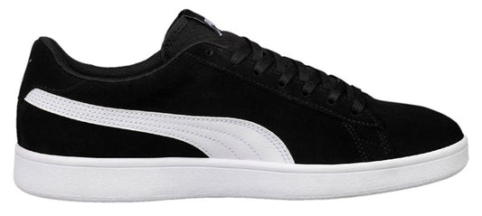 Puma Smash v2 Trainers - Mens - Black/White/Silver