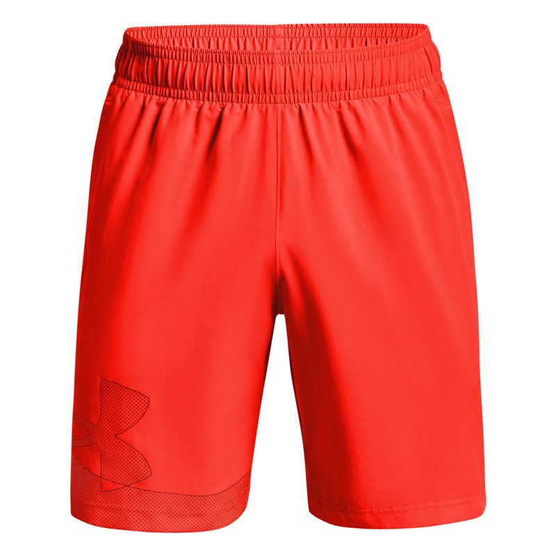 Under Armour Woven Graphic Shorts - Mens - Phoenix Fire/Radiant Red