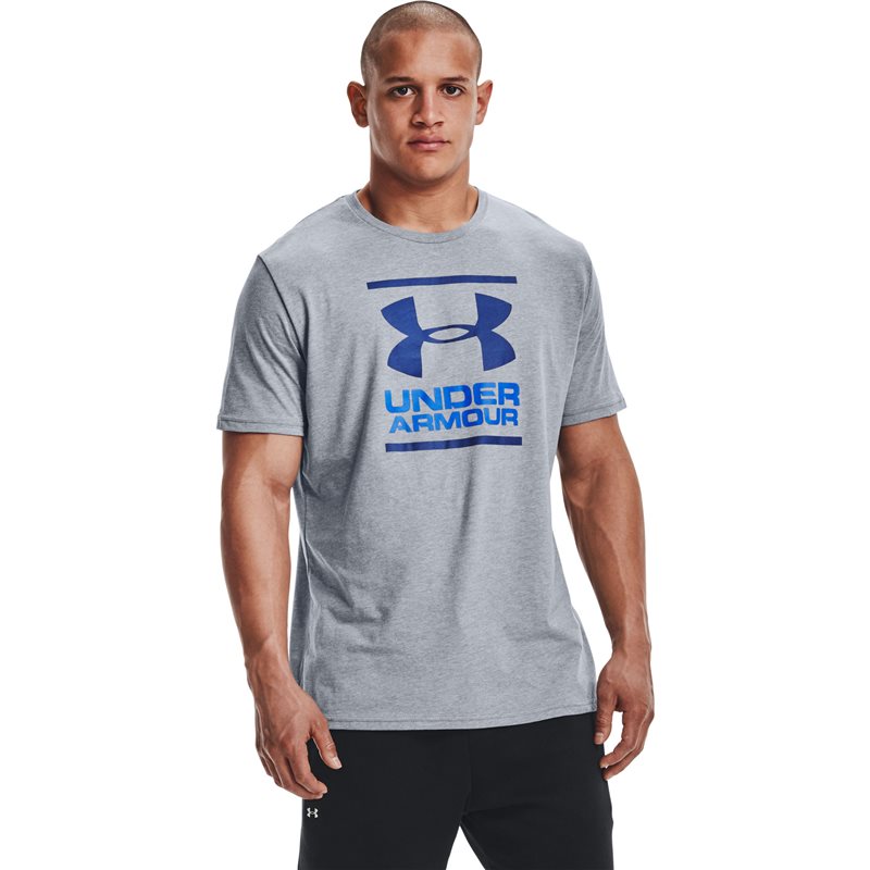 Under Armour GL Foundation Short Sleeve Tee - Mens - Steel Light Heather