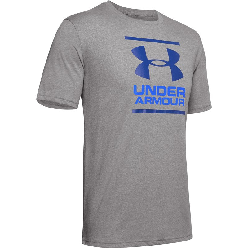 Under Armour GL Foundation Short Sleeve Tee - Mens - Steel Light Heather