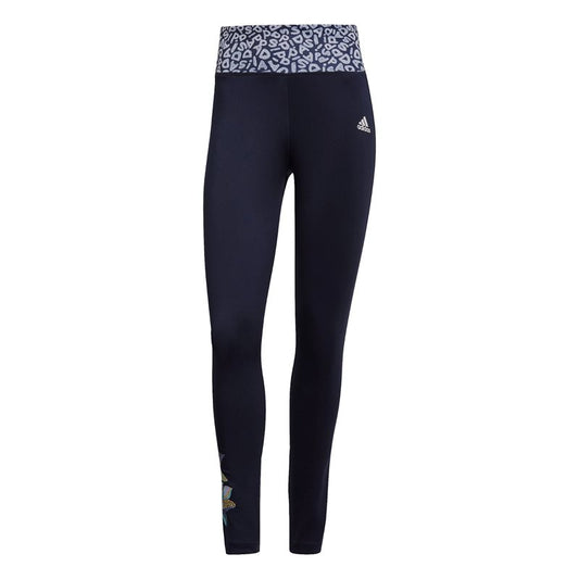 adidas Farm Feel Brilliant Print High Rise Tights - Womens - Legend Ink