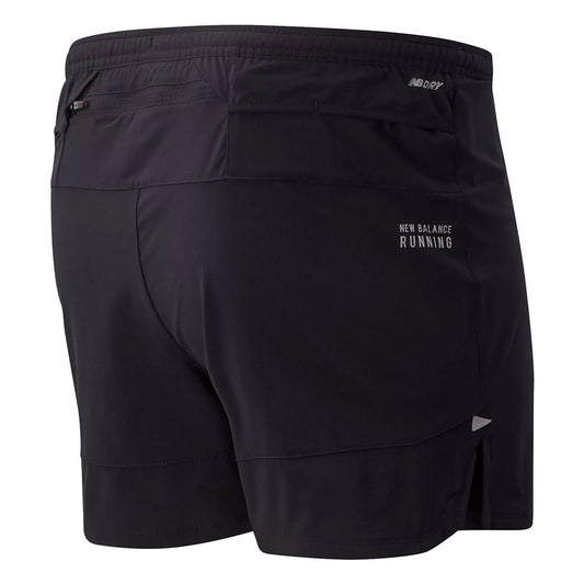 New Balance Impact Run 5 Inch Running Shorts - Mens - Black