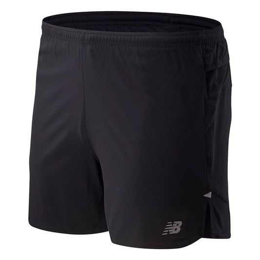 New Balance Impact Run 5 Inch Running Shorts - Mens - Black