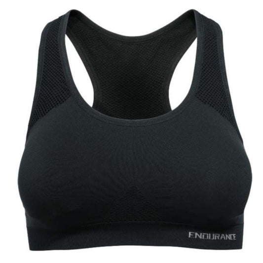 Endurance George West Sports Bra - Womens - Black