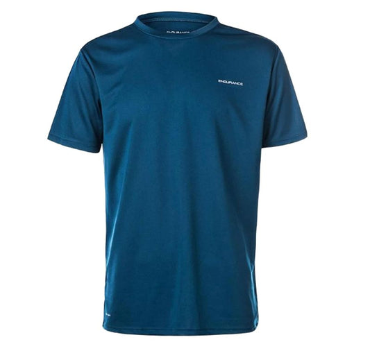 Endurance Vernon Short Sleeve Performance Tee - Mens - Poseidon
