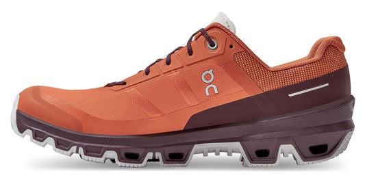 On Cloudventure Running Shoes - Mens - Flare/Mulberry