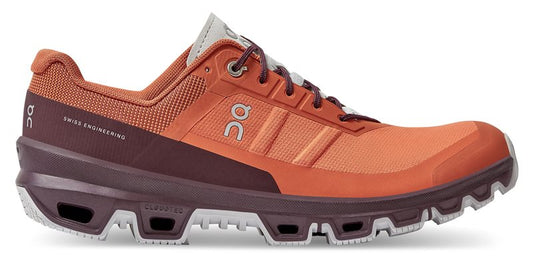 On Cloudventure Running Shoes - Mens - Flare/Mulberry
