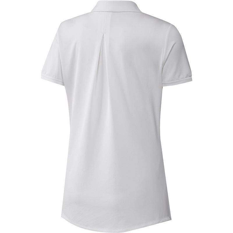 adidas Ultimate 365 Solid Polo Top - Womens - White