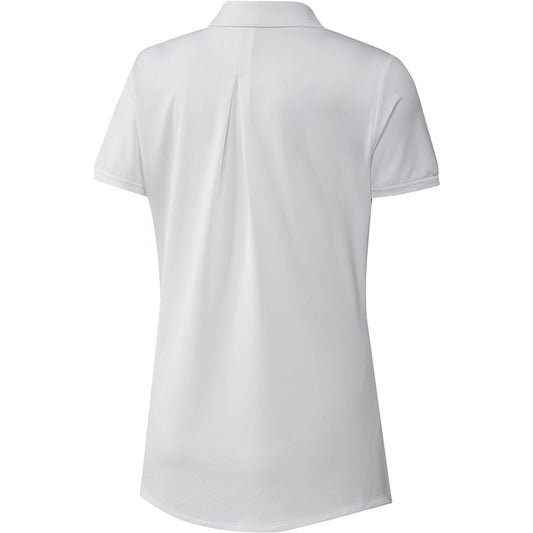 adidas Ultimate 365 Solid Polo Top - Womens - White