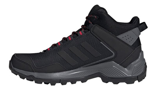 adidas Terrex Eastrail Mid GTX Hiking Shoes - Womens - Carbon/Black/Active Pink