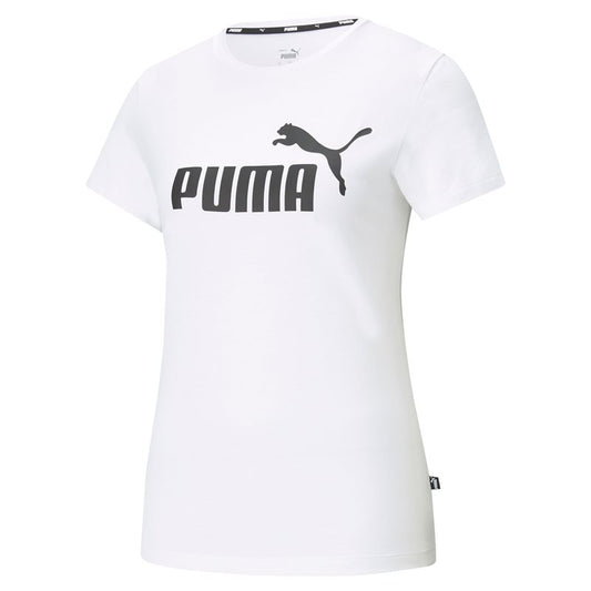 Puma Essentials Logo Tee - Womens - White
