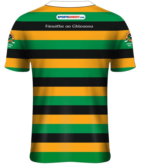 Mc Keever Glen Rovers Hurling Match Jersey - Adult - Green/Gold/Black