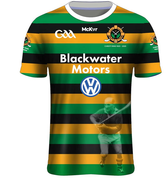 Mc Keever Glen Rovers Hurling Match Jersey - Youth - Green/Gold/Black