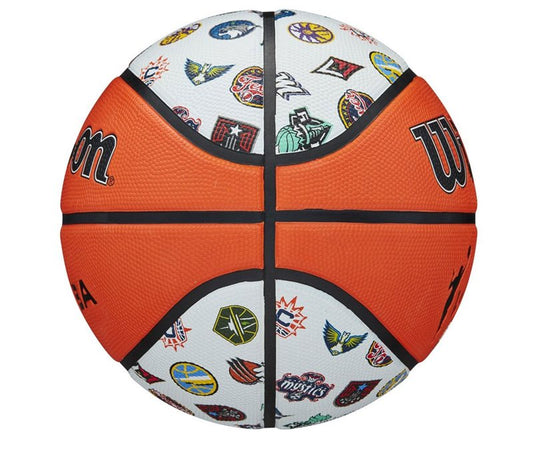 Wilson WNBA All Team Silver Basketball - Size 6