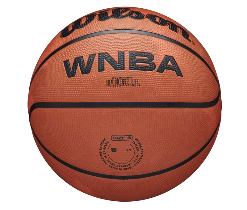 Wilson WNBA Heir Outdoor Silver Basketball - Size 6