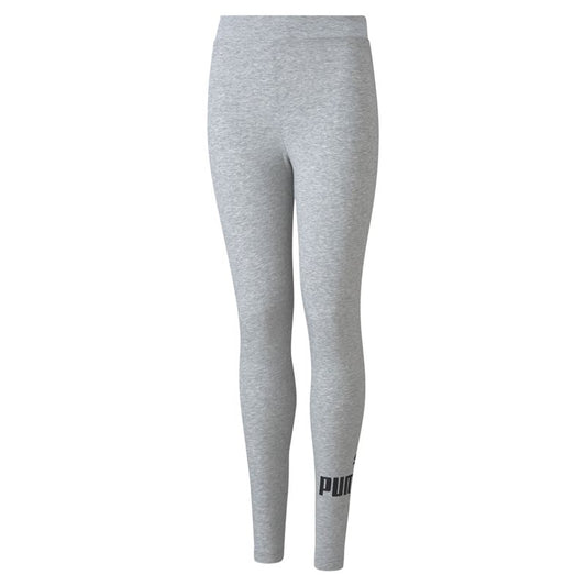 Puma Essentials Logo Leggings - Girls - Light Grey Heather