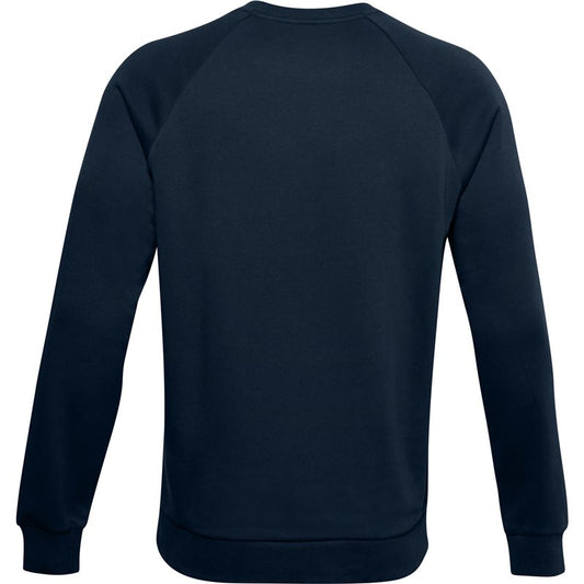 Under Armour Rival Fleece Crew Neck Sweat Top - Mens - Academy/Onyx White