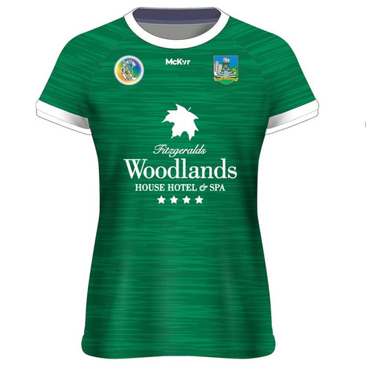 Mc Keever Limerick Camogie Official Jersey - Womens - Green/White