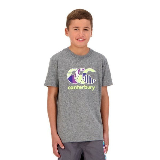 Canterbury Uglies Tee - Boys - Medium Grey Marl