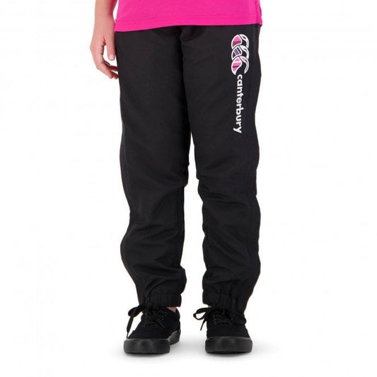 Canterbury Uglies Tappered Cuff Stadium Pants - Girls - Black/Knockout Pink