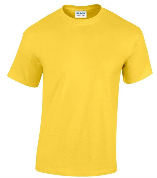 Gildan Plain Tee - Youth - Yellow