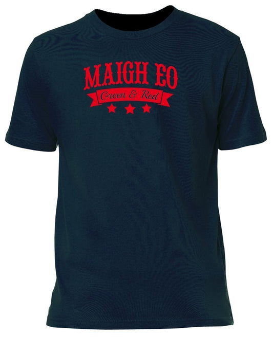 Mc Keever Mayo Supporters Nickname Tee - Youth - Navy