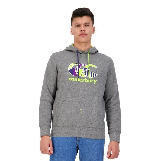 Canterbury Uglies Hoodie - Mens - Medium Grey Marl