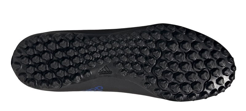 adidas X Speedflow.4 Turf Football Boots - Adult - Black/Sonic Ink/Solar Yellow