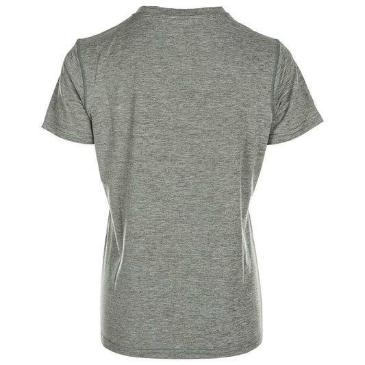 Endurance Maje Melange Short Sleeve Running Tee - Womens - Agave Green