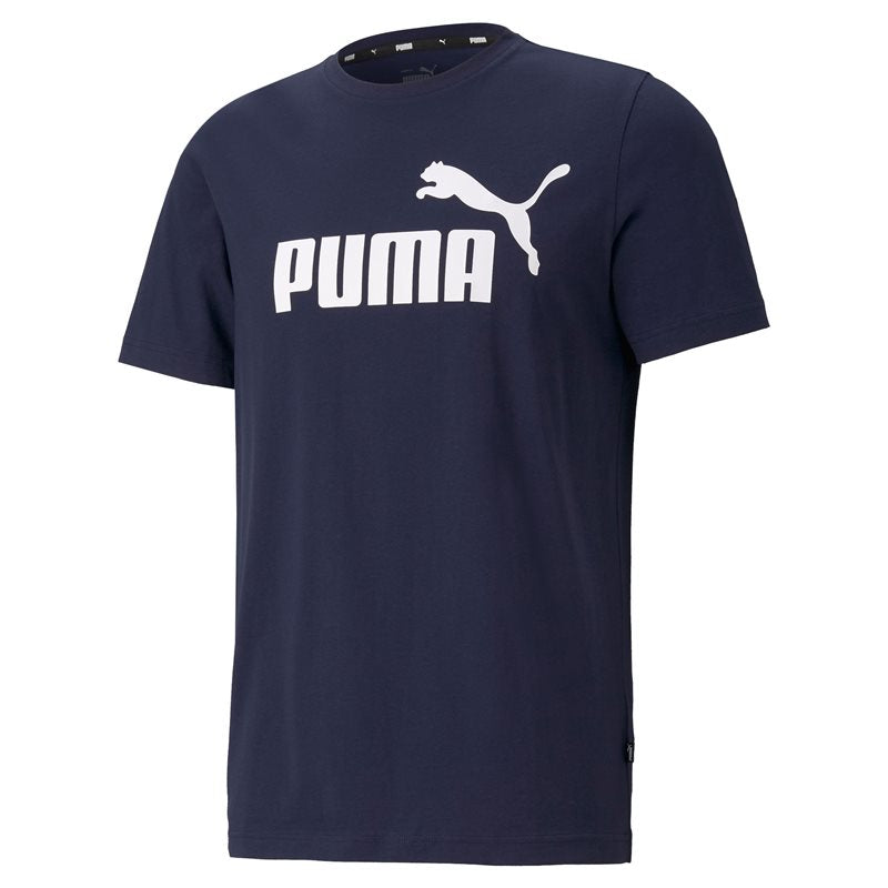 Puma Essentials Logo Tee - Mens - Navy